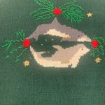 Susan Bristol Vintage “Noah’s Ark” Theme Medium Knit Sweater. 2750 Photo 9