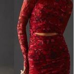 MISA Los Angeles NWT! Iselin Geo Print Mesh Bodycon Dress - Size Small Photo 1