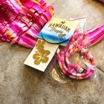 Hawaiian Tropic 🆕  convertible fringe pink yellow orange bandeau bikin… Photo 4