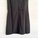 Foxiedox Black Scallop V-neck Shift Mini Dress Photo 9