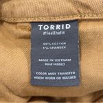 Torrid  Mom Straight Vintage Stretch High Rise Golden Tan Jeans Size 26 SHORT NWT Photo 6