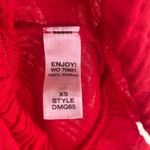 Michael Stars  Red Sleeveless Holiday Blouse Photo 4