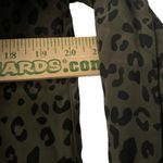 Rails Kate Olive Cheetah Print 100% Silk Button Down Shirt Women's Size Small Photo 7