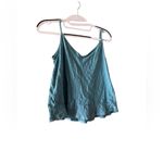 Ten Sixty Sherman Blue Spaghetti Strap Camisole Tank Top Photo 1