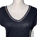 Jennifer Lopez  V-neck rhinestone tee size x-small Photo 4