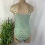 Blashe Aqua Blue Sheer Underwire Sleeveless Bodysuit L Size L Photo 1