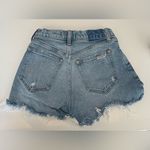 Abercrombie & Fitch Curve Love High Rise Mom Jean Shorts Size 25 Photo 2