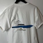 Irene Cleveland OH Yacht T Shirt Vintage Y2K White Large L Pocket Graphic Tee Photo 5