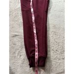 FIGS  Catarina Jogger Scrub Pants‎ Zipper Pockets Burgundy Medical Size L Photo 8