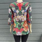 Johnny Was  Dralion Floral Colorful Top Women’s Sz XS Photo 7