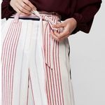 EXPRESS NWT High Waisted Striped Belted Wide Leg Pant Photo 5