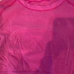 Lululemon pink short sleeved workout top Photo 0