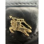 Burberry Black Quilted Lambskin Leather Small Manor Pochette Shoulder Bag NEW Photo 8