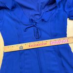 White Fox Boutique White Fox Falling to Pieces Azure Long Sleeve Blue Dress Womens Medium Photo 10