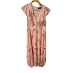 X REVOLVE‎ Juniper Maxi in Pink Floral HOUSE OF HARLOW 1960 Sz L. E Size L Photo 1