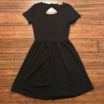 Black Skater Dress Size M Photo 7