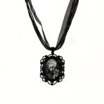 Handmade Gothic Alien & Puppy "Beyond the Stars" Necklace Photo 1