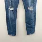 7 For All Mankind 7 For All Mankind Josefina Jeans Women's Sz 27 Medium Wash High Rise Distressed Photo 3