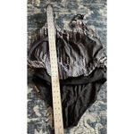 One Piece Swimsuit Womens Blouson Black Padded Bra Size Large (fits 8 Photo 3