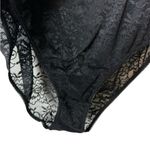 Torrid NWT Lace Bodysuit Long Sleeve Sheer Black Size 5X Photo 3