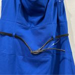 Black Halo  Jackie O Dress Cobalt Blue 10 Photo 3