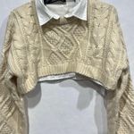 Princess Polly Cropped Sweater Photo 4