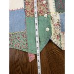 Susan Bristol Vintage Patchwork Women's Vest  Sz M Cottage Core Grandmacore Photo 6