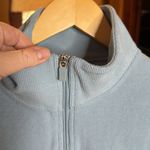 Marc New York  Marc Jacob Quarter Zip Ribbed Pullover Jacket Blue Size Medium Photo 5