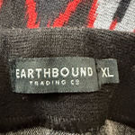 Earthbound Trading Co. Dress Size XL Black Red Patterned Gray Photo 6