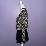 ZARA NWT Leopard Print Long Sleeve Knit Top Photo 3
