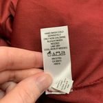 Maurice's  Top Womens 1X Burgundy Lace Peplum Blouse Long‎ Sleeve V-Neck Romantic Photo 6