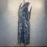 Kate Spade Kate Spade Dyan Woodblock Zebra Black White Dress Photo 6