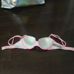 Pink and White Bikini top Size XS Photo 2