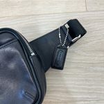 Coach  Black Leather Belt Bag Photo 6