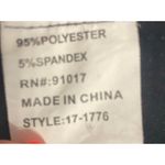 Solitaire Black Velvet Red Floral Embroidered Neckline Flare Bell Sleeve Mini Dress XS Photo 8