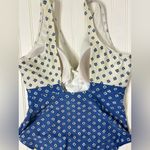 Summersalt  Back Flip V Neck Two tone Floral One Piece Sz 16 Photo 8