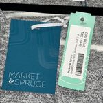 Market & Spruce  Light Gray Long Sleeve Top Photo 4