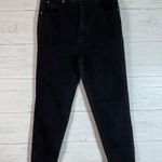 L.A. Blues Vintage black high waisted jeans stretchy, 30"X28" Photo 8