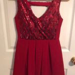 My Michelle Red Party Dress Photo 0