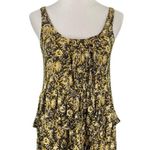 Free People Intimately Boho Paisley Floral Print Ruffled Tank Top Photo 0