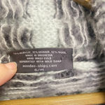 Wooden Ships  Gray Mohair Wool Blend Open Front Cardigan Sweater Photo 5