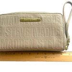 Steve Madden Women's Light Tan Full Zip Wallet w/ Detachable Wristlet Strap Photo 5