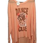 Aerie NWT Offline by Dance Club thermal type long sleeved high low top ribbed Photo 0