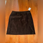 NWT Sport Collection women’s‎ Vintage Brown suede like Skirt size 16 midi pencil Photo 1
