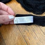 Lacy black bralette halter neckline bra top comfortable delicate women size S Photo 2