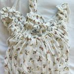 Hollister White Floral Off Shoulder Top Photo 1