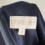 Revelry Skye Velvet Maxi Dress Royal Blue Bridesmaid Wedding Guest Formal Sz 4 Photo 5