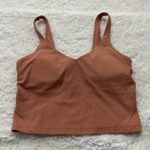 Lululemon Women’s Rustic Coral Align Tank Nulu Size 6 W/ Padding Workout Preppy Photo 0