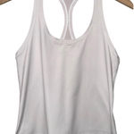 Lululemon  Cool Racerback Tank Top Shorter Length Size 12 White Gym Athletic Photo 0