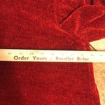 Alfred Dunner  deep red pull over size large Photo 7